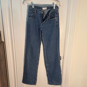 Mango Classic Denim Straight Jeans